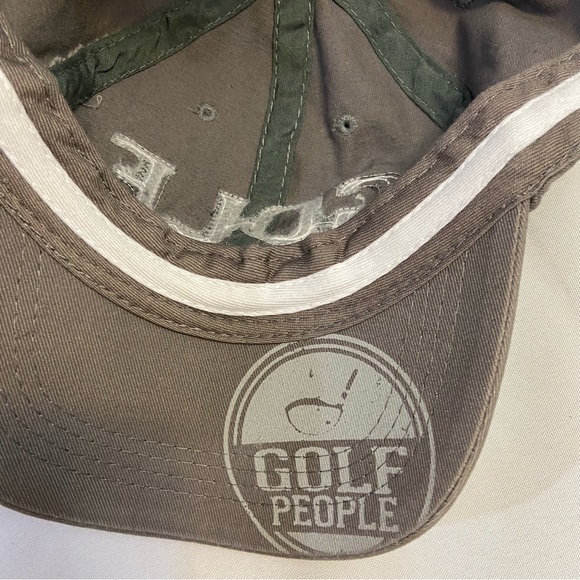 GOLF PEOPLE Grey Adjustable Cap - New with tags! - Picture 7 of 7
